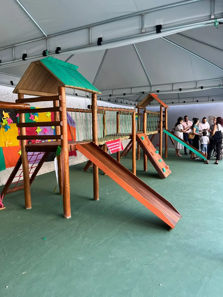 Parque infantil destinado para a Escola São Geraldo.